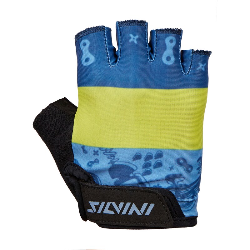 Silvini Punta rukavice, detské, modro-žlté 66153585
