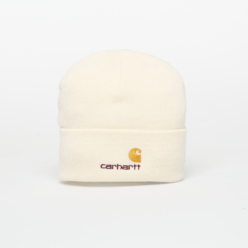 Čiapka Carhartt WIP American Script Beanie Natural Universal 66154300