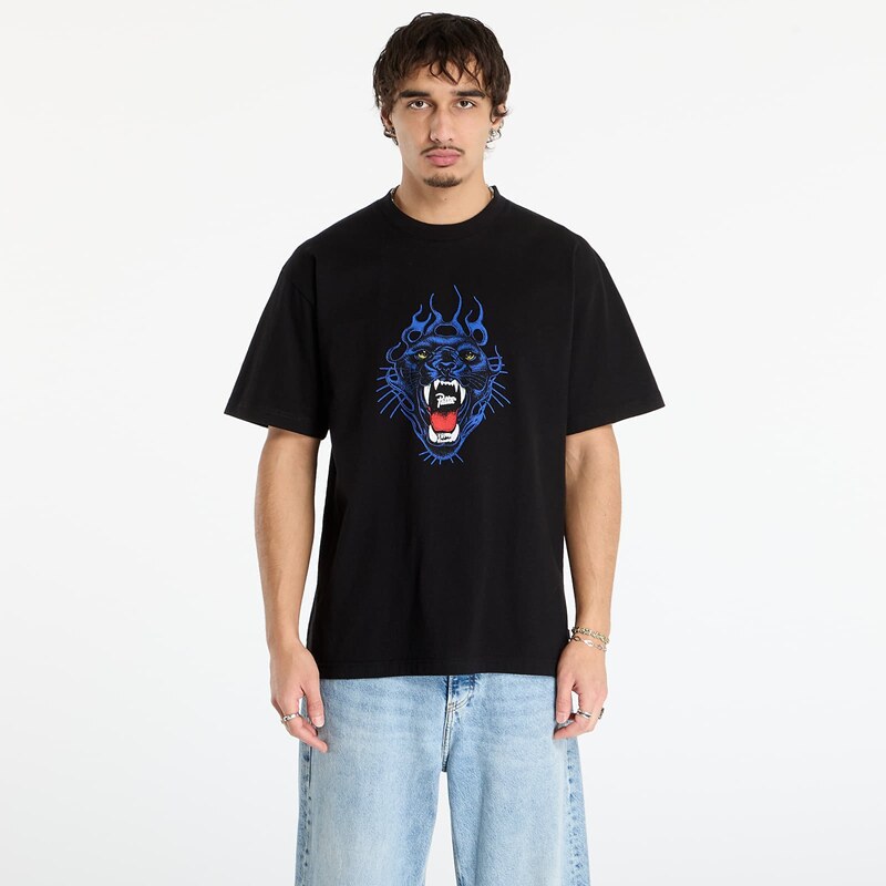 Tričko Patta Fire Panther T-Shirt UNISEX Black L 66154240