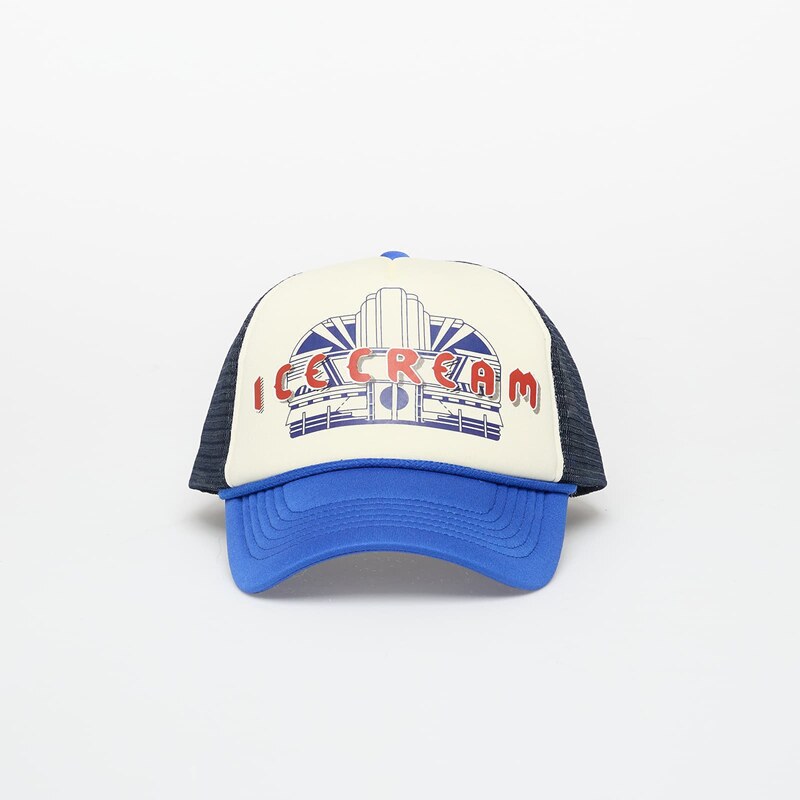 Šiltovka Billionaire Boys Club Icecream Diner Trucker Cap Ecru/ Blue 66154231