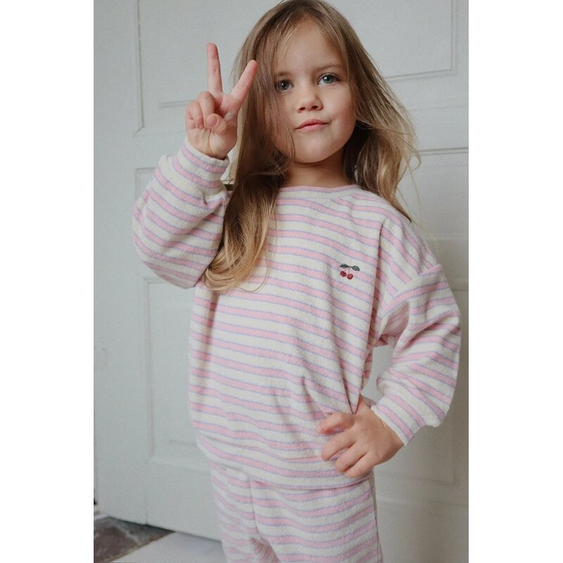 Detská bavlnená mikina Konges Sløjd ITTY SWEAT SHIRT GOTS 65377059