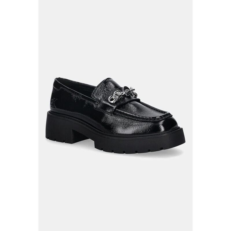 Kožené mokasíny Calvin Klein CHUNKY LOAFER HDW LTH 66180984