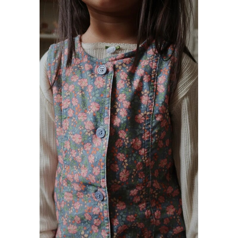 Dievčenské bavlnené šaty Konges Sløjd CARA DRESS GOTS 65802072