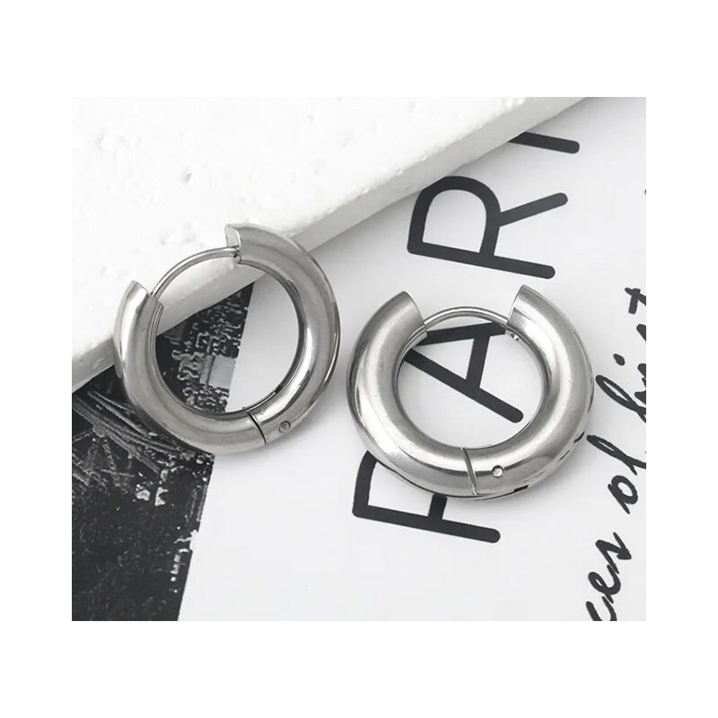 Oceľové náušnice Glare 567 66301275