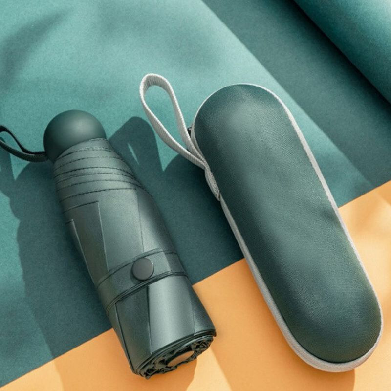 Carla Dámsky Skladací mini dáždnik zelený 65226240