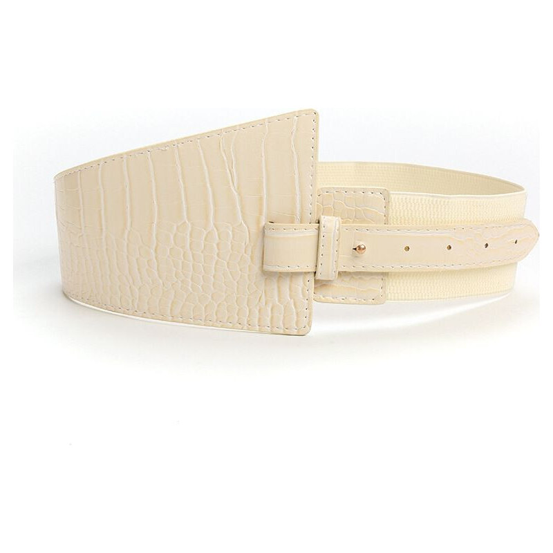 Lifestyle Dámsky pružný široký korzetový opasok Andreas Béžový 65228820