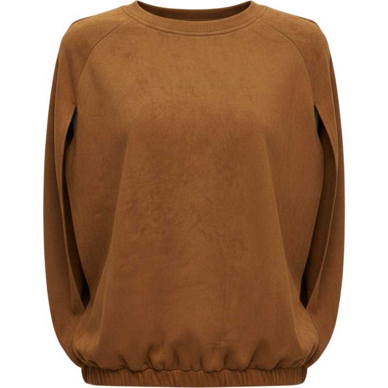 #VDR Sleeveless Brown blúzka 66153837