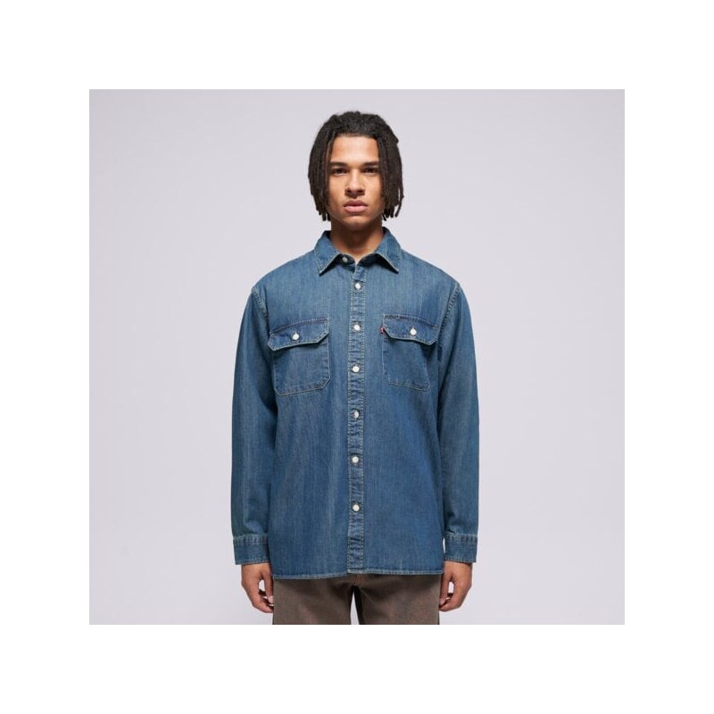 Levis Košeľa Jackson Worker Dark Indigo - Worn In Muži Oblečenie 65952773