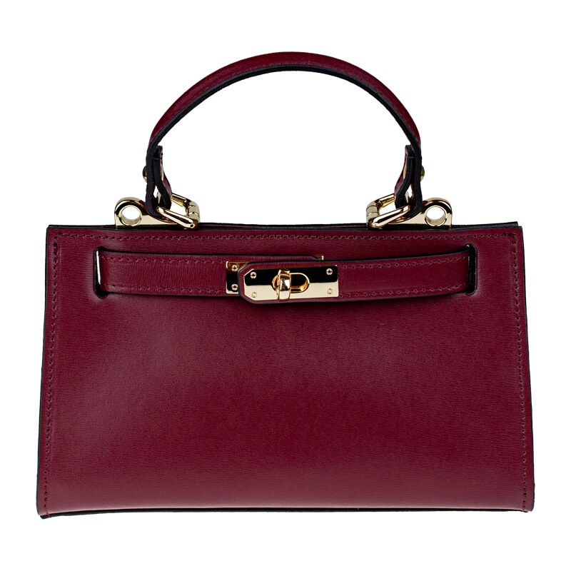 Fialová kožená talianska kabelka Anita Bordo NovaKabelka.sk 66155031