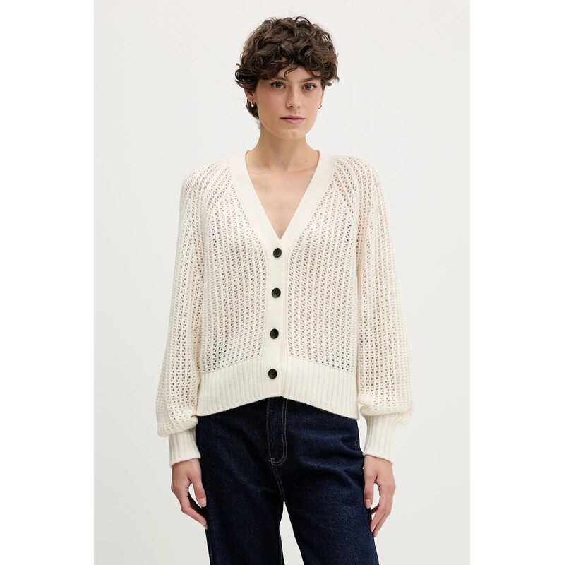 Kardigan s prímesou vlny Sisley 66155326
