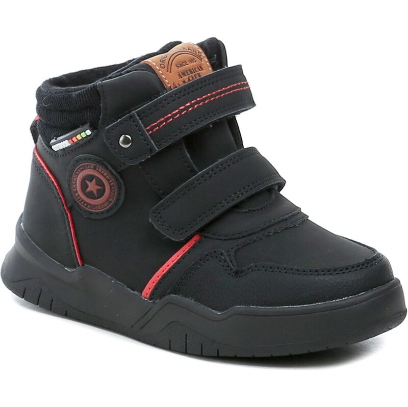 American Club XD102 čierne detské zimné topánky 66155909