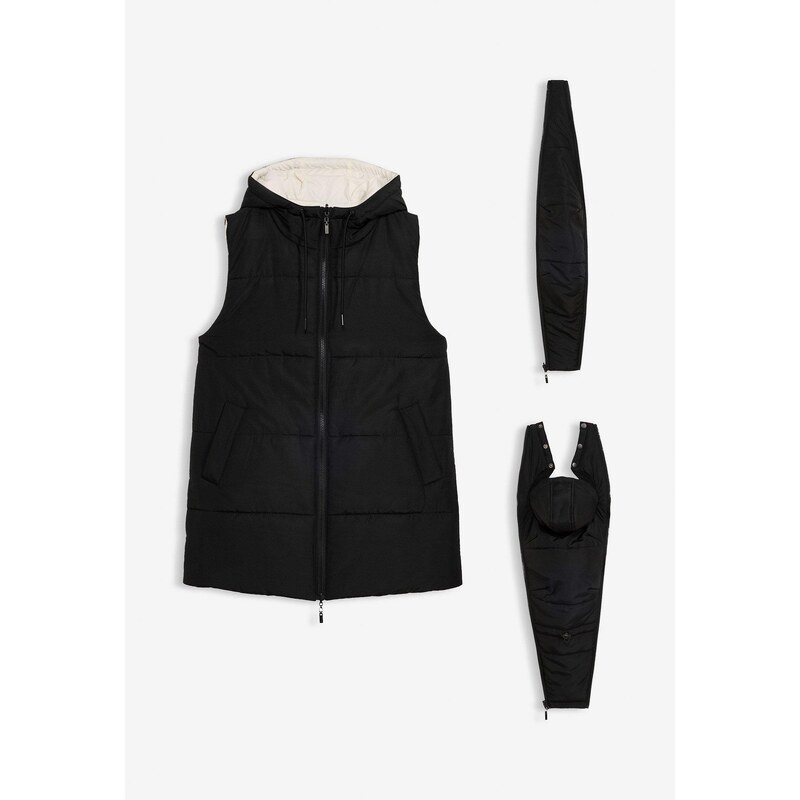 bonprix Materská vesta, 4v1, obojstranná, s časťou na nosenie, farba 66048107