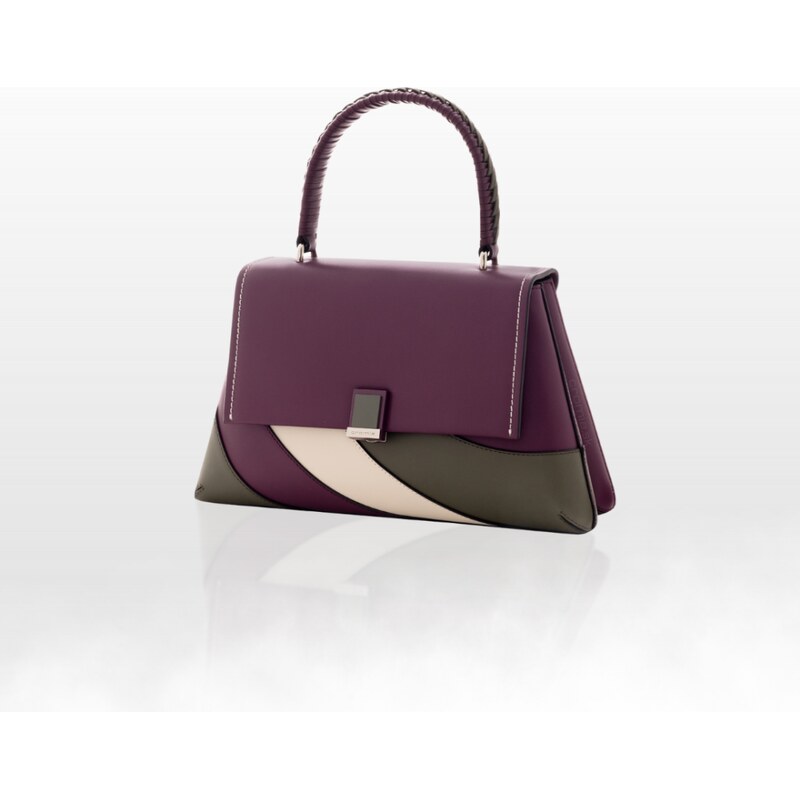 CROMIA ELITE kožená kabelka – čerešňovo-bordová 65782752