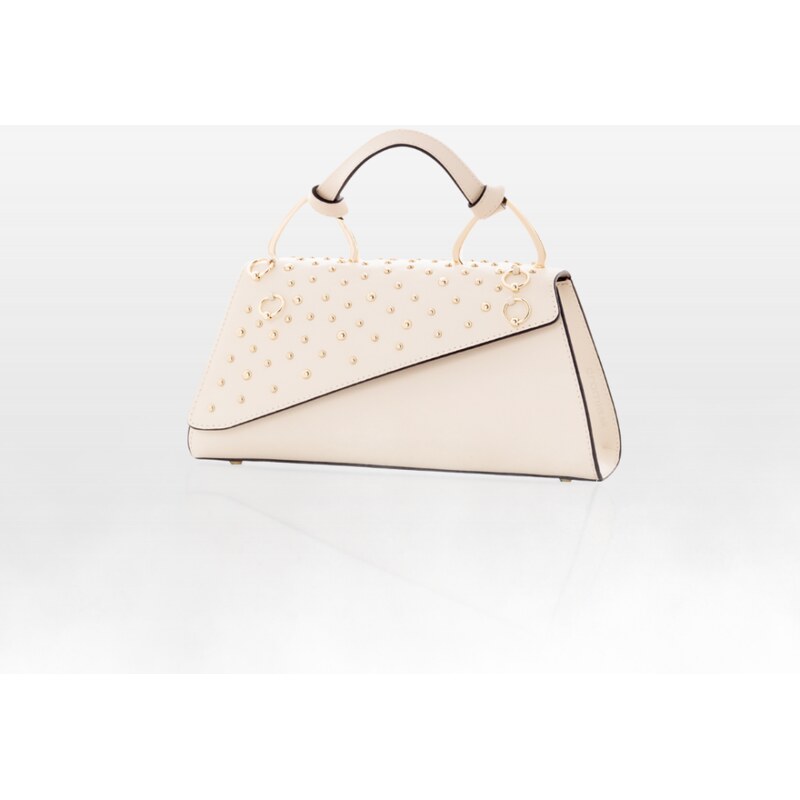 CROMIA PEPIT LUNA kožená kabelka – svetlá krémová 65782758