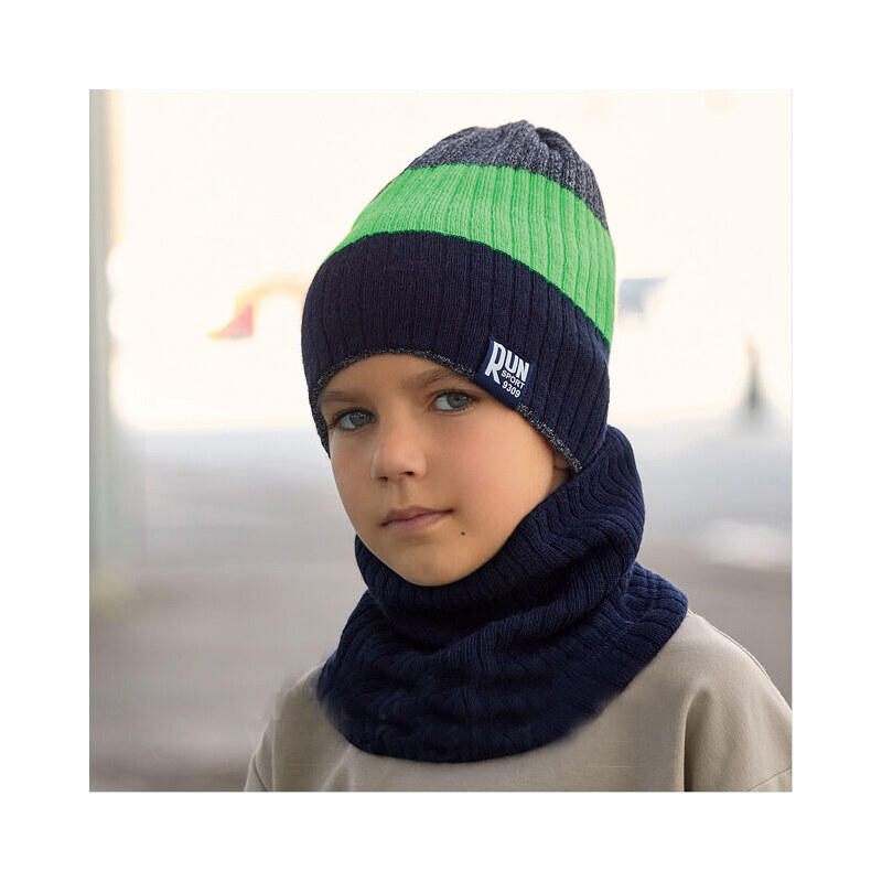 Chlapčenská čiapka a tunel AJS RUN Sport 66156668