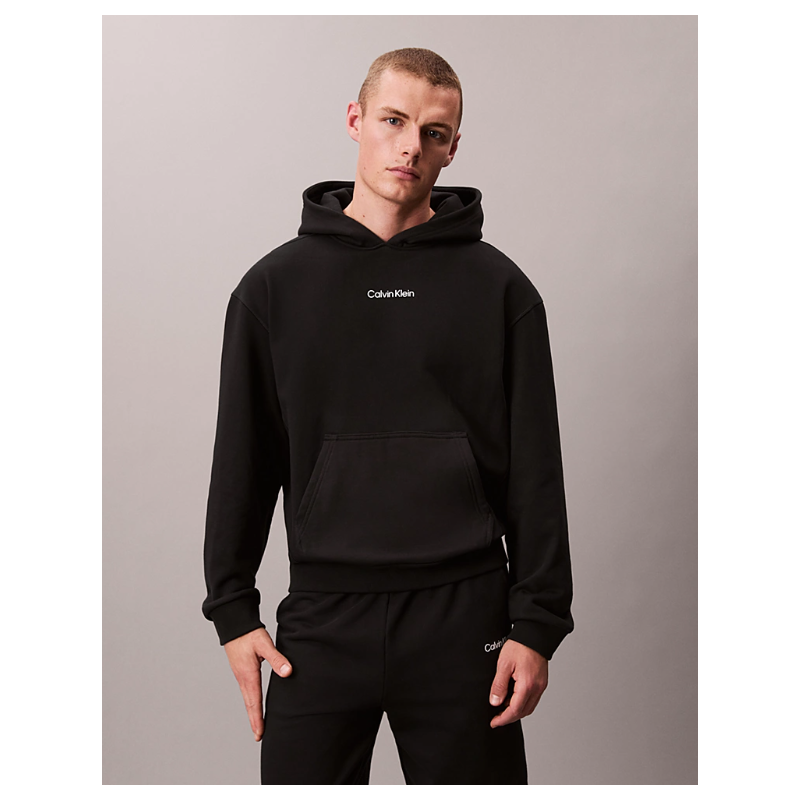 Calvin Klein LIFESTYLE PULLOVER HOODIE Black 66161625