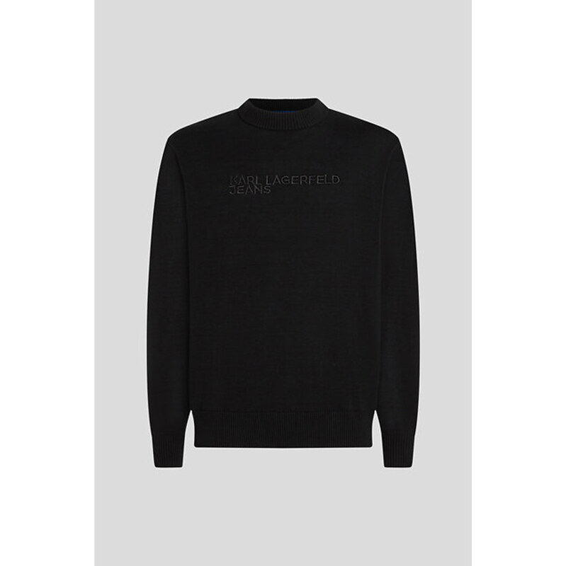 SVETER KARL LAGERFELD JEANS KLJ REG EMBROIDERED SWEATER 66163326