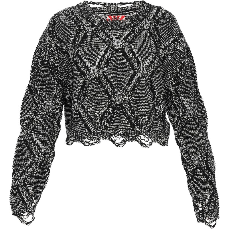 myMo ROCKS Sveter čierna / biela 66163496