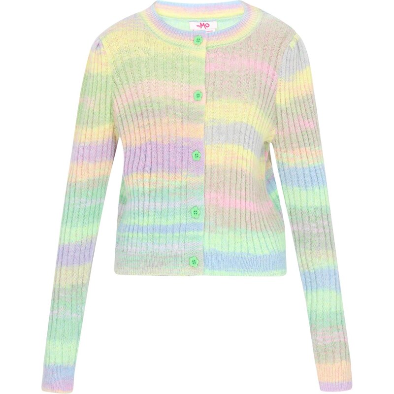 MYMO Kardigán pastelovo modrá / pastelovo žltá / limetová / pastelovo 66163559