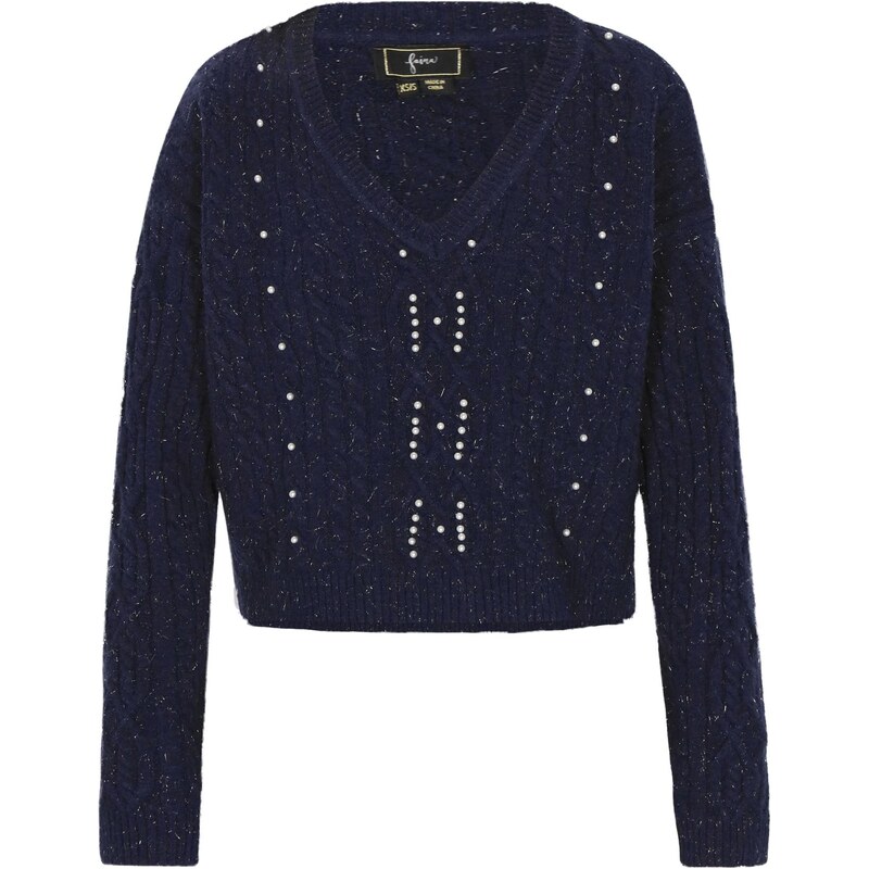 faina Sveter námornícka modrá 66163610