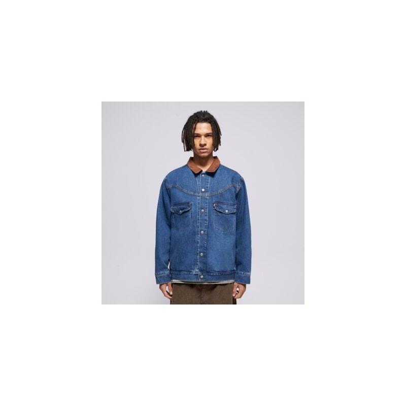 Levis Košeľa Western Inspired Truck Dark Indigo - Worn In Muži 65765385