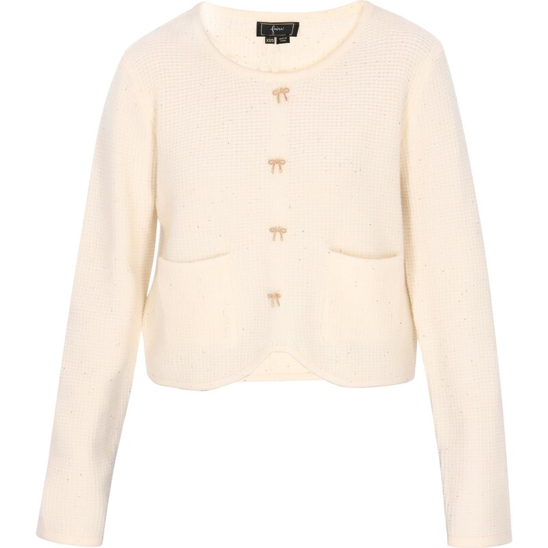 faina Kardigán šedobiela 66163670