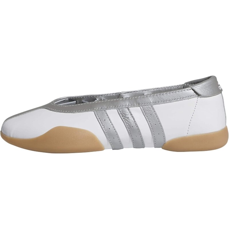 ADIDAS ORIGINALS Baleríny s ramienkom Taekwondo Mei strieborná / biela 66163682