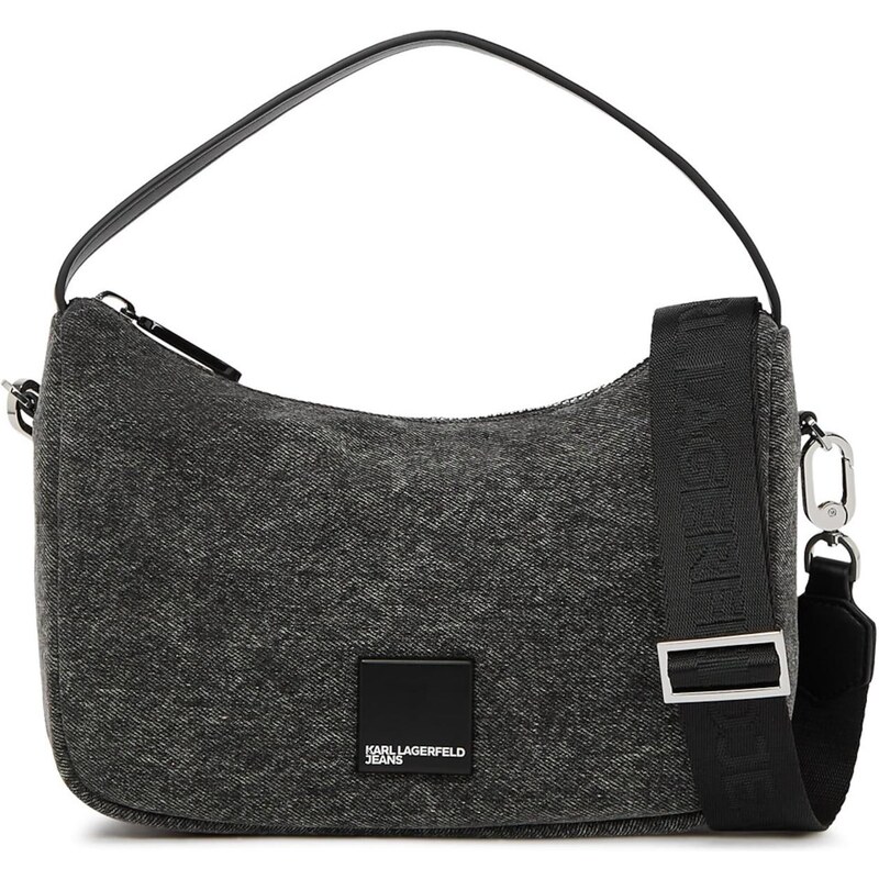 KARL LAGERFELD JEANS Kabelka na rameno čierny denim 66163699