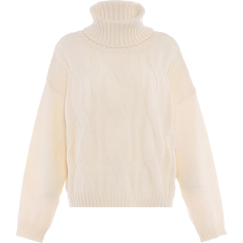 aleva Sveter krémová 66163234