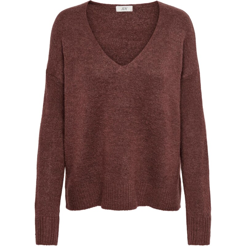 JDY Sveter JDYELANORA gaštanová 66163844