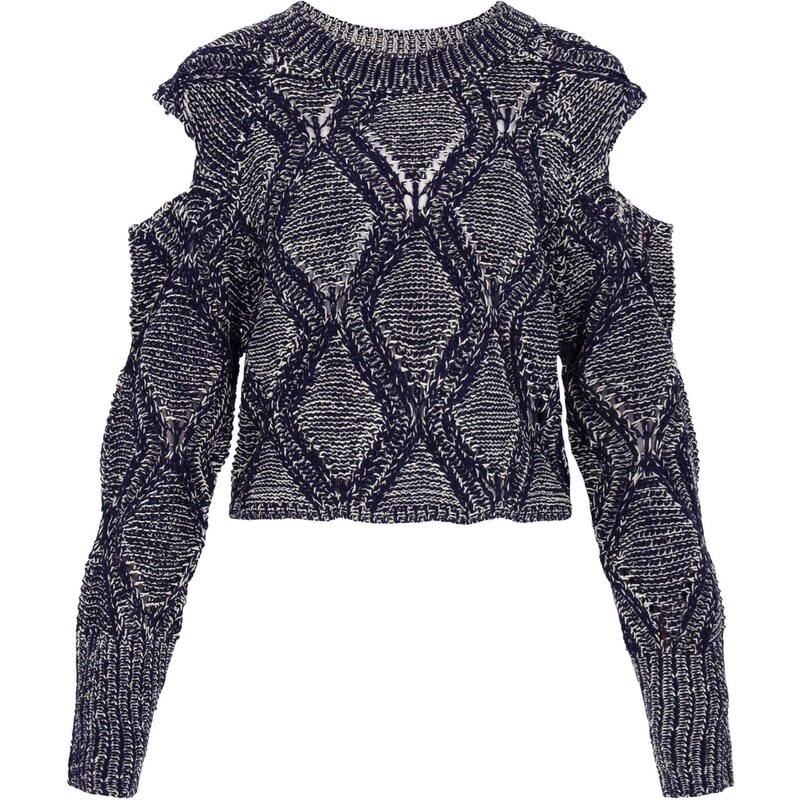 myMo ROCKS Sveter námornícka modrá / sivá 66163514