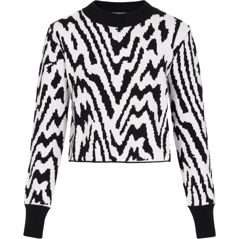 myMo ROCKS Sveter čierna / biela 66163538