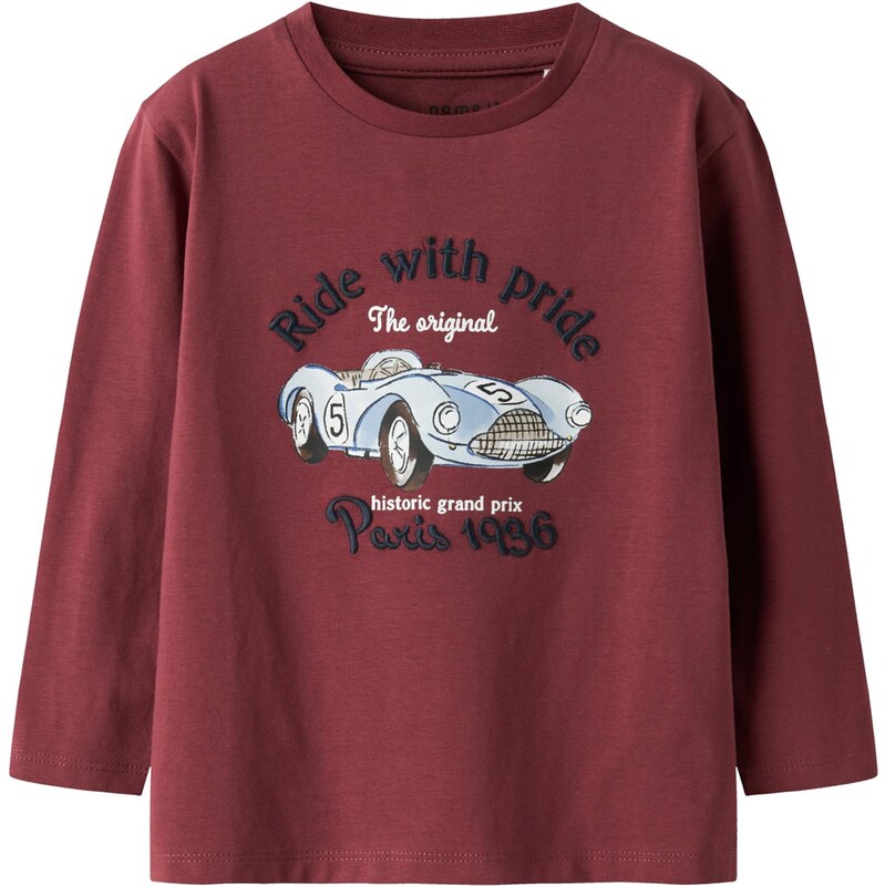 NAME IT Tričko NMMRUBIN námornícka modrá / svetlomodrá / hrdzavo 66163984