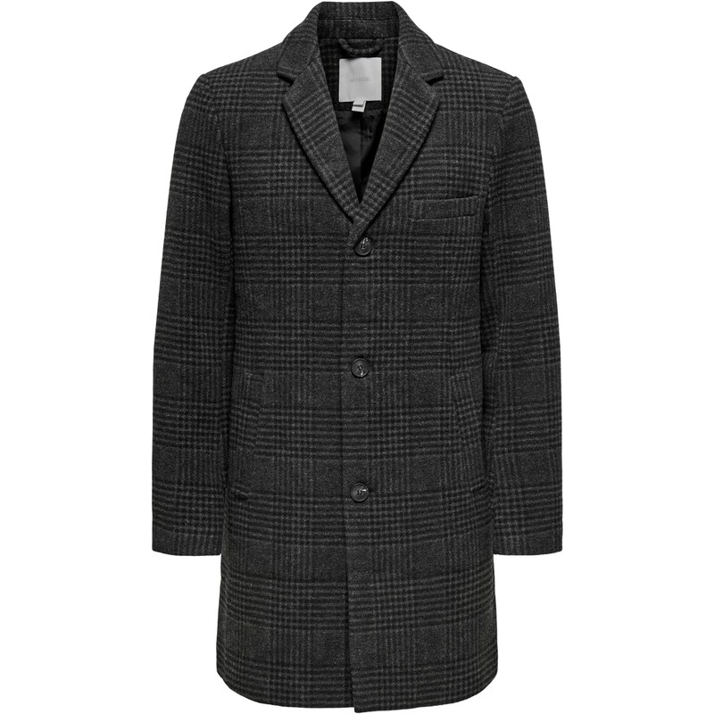 Only & Sons Prechodný kabát ONSJAYLON sivá / svetlosivá 66164057