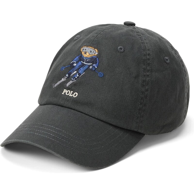 Polo Ralph Lauren Čiapka modrá / hnedá / antracitová / biela 66164201