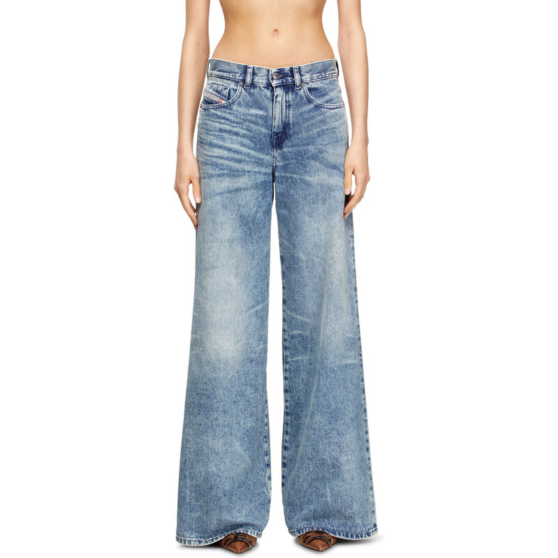 DŽÍNSY DIESEL 1978 D-AKEMI-FSH TROUSERS 66163217