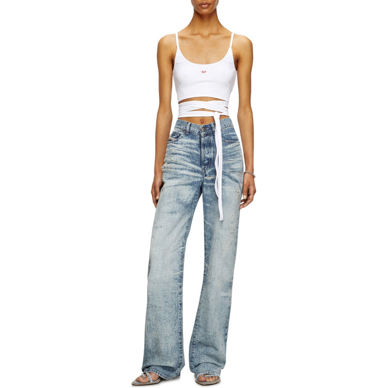 DŽÍNSY DIESEL 1971 D-SENT-FSH TROUSERS 66163288