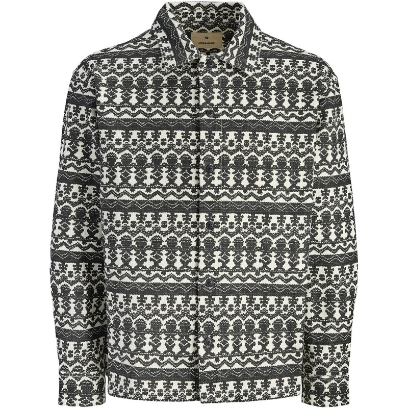 Jack & Jones Premium Košeľa JPRBLUANDY sivá / čierna 66164391