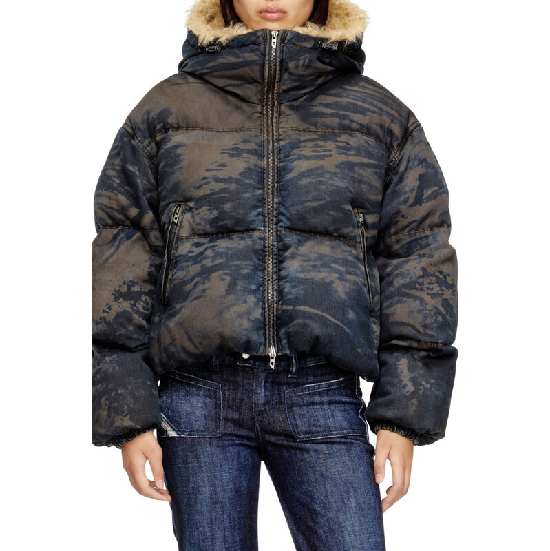 BUNDA DIESEL W-AVES-FUR JACKET 66163171