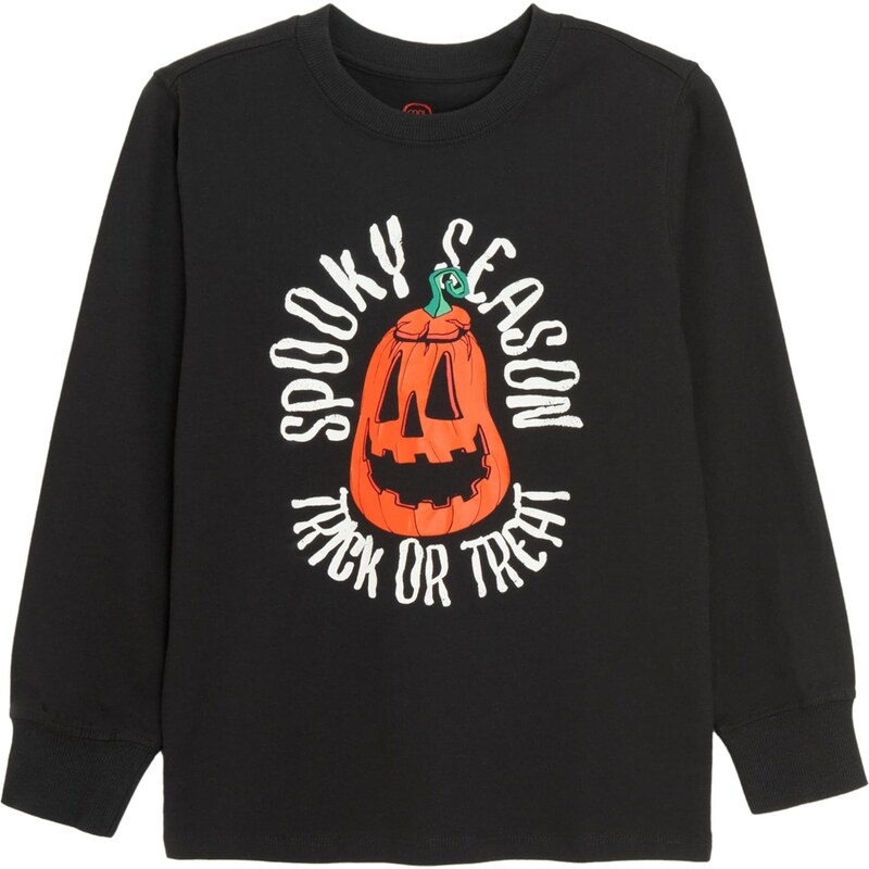 Cool Club Mikina neónovo oranžová / čierna / biela 66164629