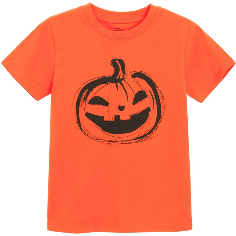 Cool Club Tričko neónovo oranžová / čierna 66164662