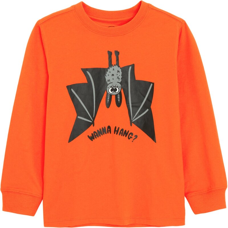 Cool Club Mikina neónovo oranžová / čierna 66164705