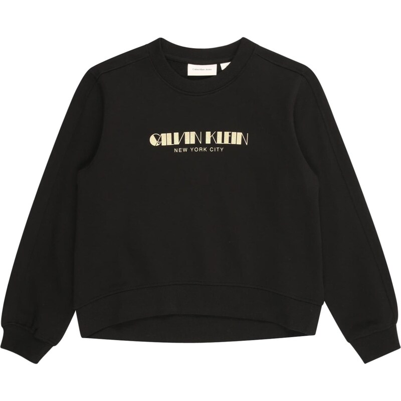 Calvin Klein Jeans Mikina zlatá / čierna 66164690