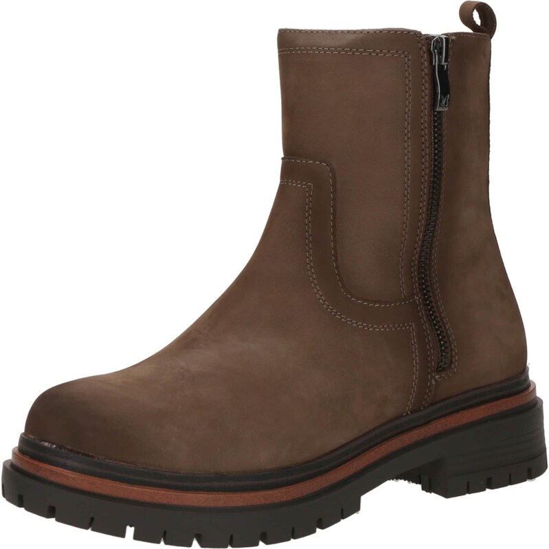 CAPRICE Členkové čižmy FLORI farby bahna 66164693