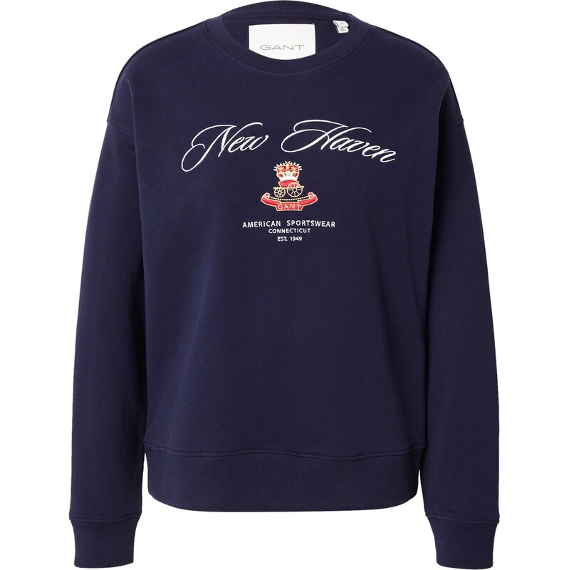 GANT Mikina námornícka modrá / svetložltá / brusnicová / biela 66164768