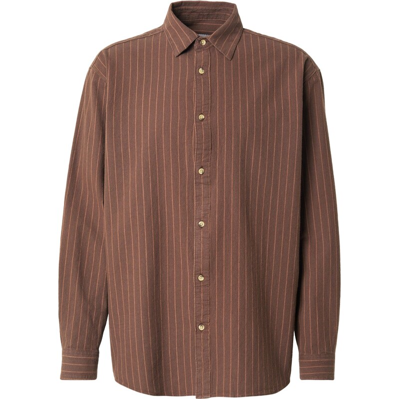 TOPMAN Košeľa hnedá / gaštanová 66164805