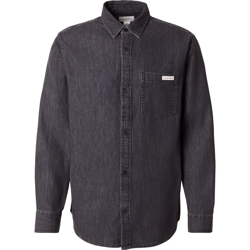 Calvin Klein Jeans Košeľa CLASSIC čierny denim 66164831