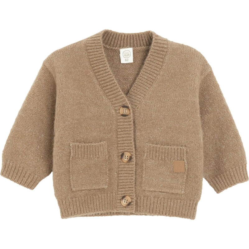 Cool Club Kardigán svetlohnedá 66164866