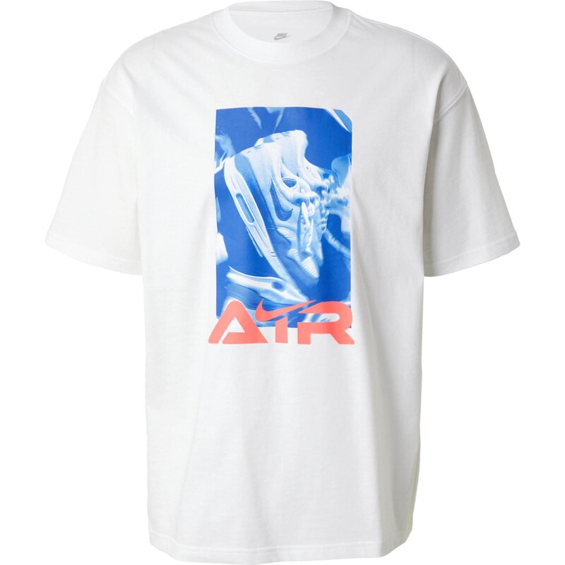 Nike Sportswear Tričko Air modrá / svetlomodrá / oranžová / biela 66164853