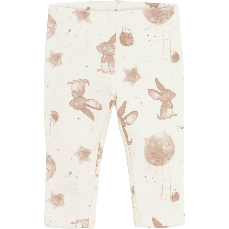 Cool Club Nohavice brokátová / biela ako vlna 66164912